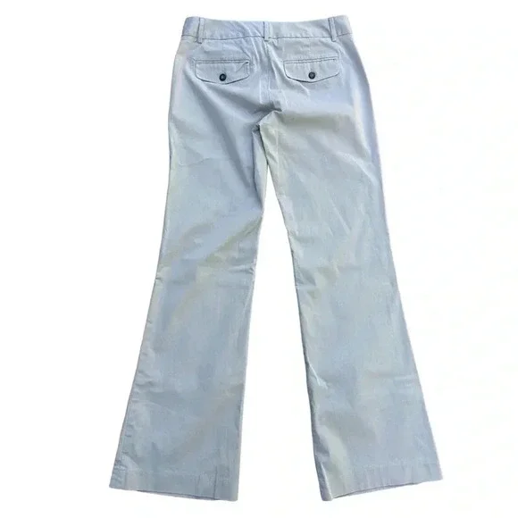 GAP | NWOT | STRAIGHT FIT FLARED LEG KHAKI PANTS STRETCH | Size: 6 LONG - Picture 5 of 9